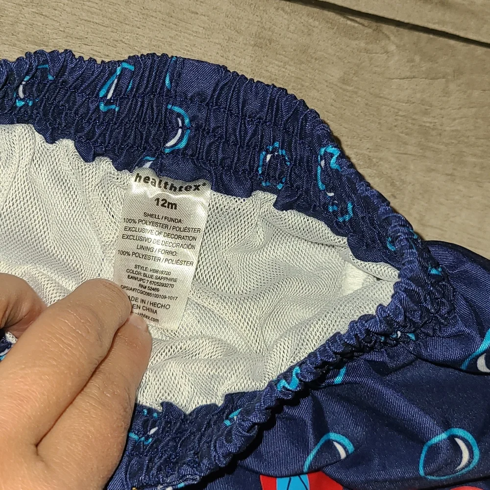 🍁 Baby boy crab swim trunks🧁
